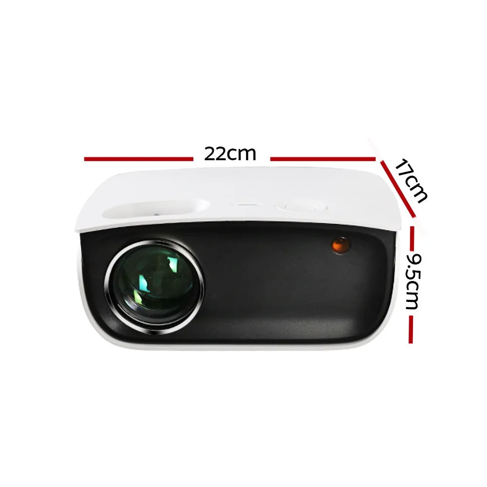 1080P Wi-Fi Mini Projector HDMI, 110 Lumens - Devanti