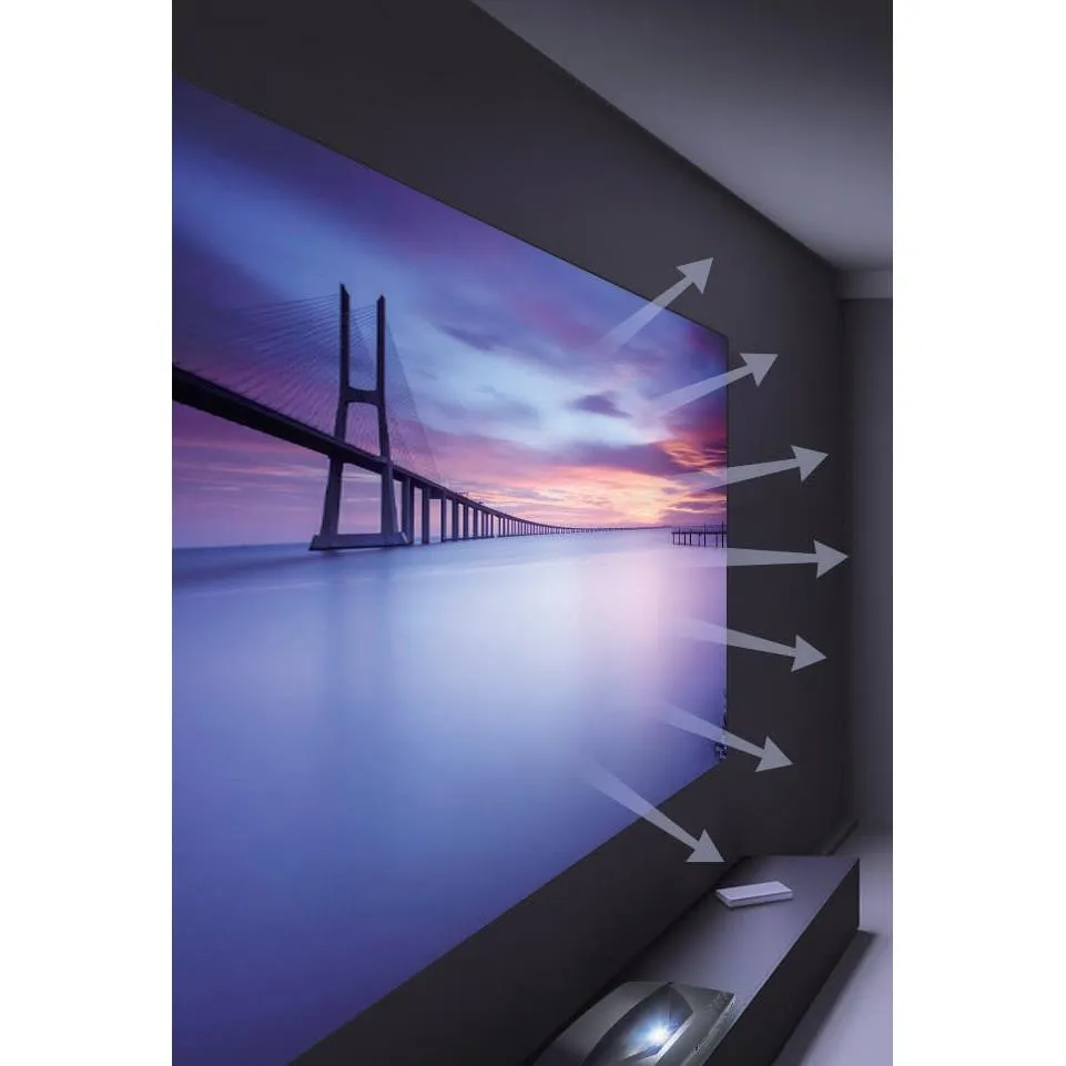 2C 100" Ambient Light Rejecting Projector Screen