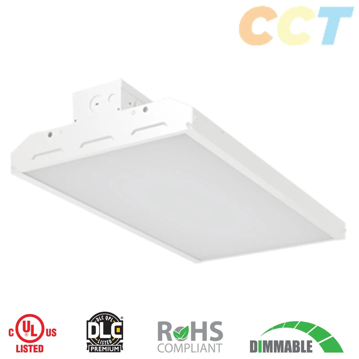 2ft. (24") 155-Watt 2CCT Selectable 20,925 Lumens Linear High Bay