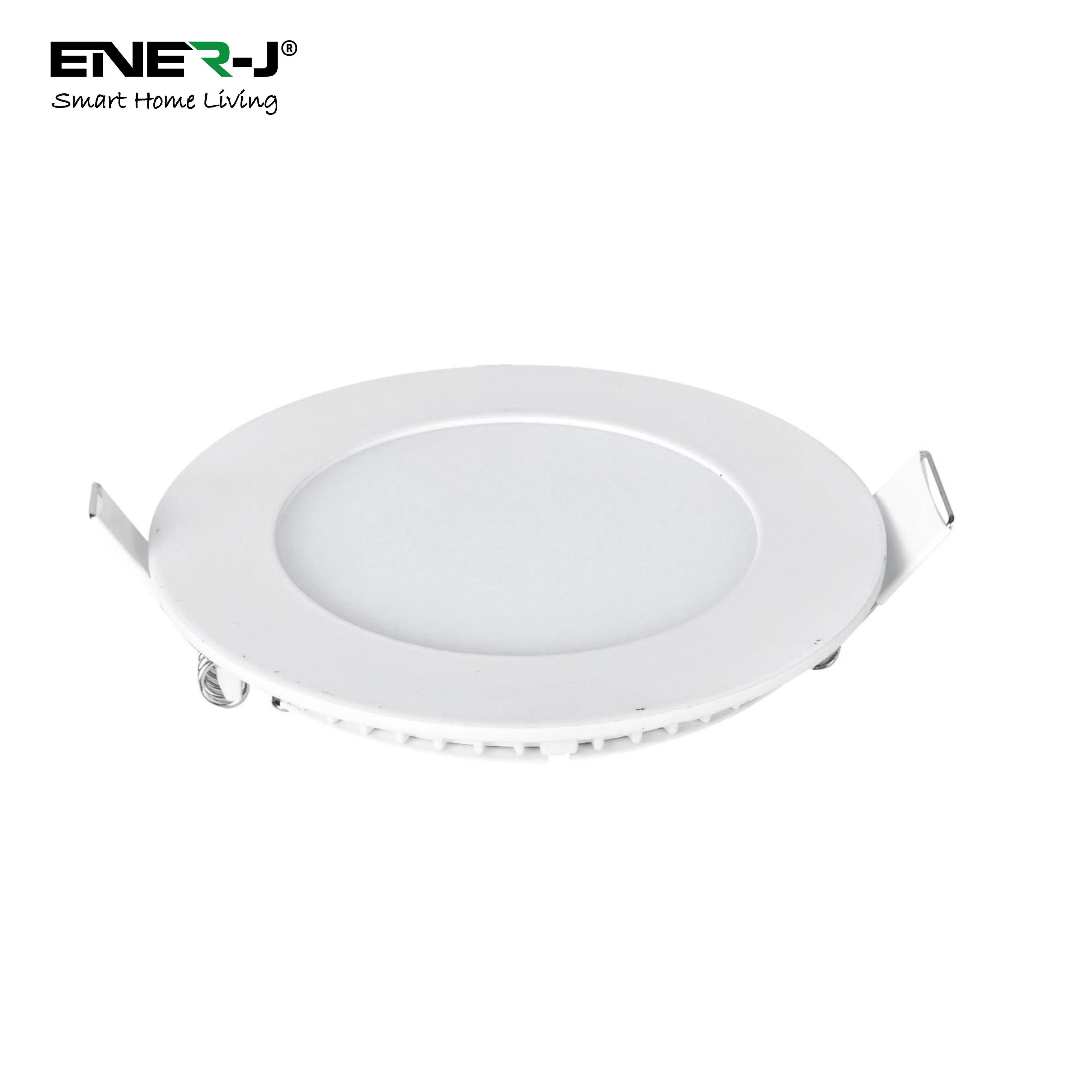 3W Recessed Round LED Mini Panel Downlight, 85mm Diameter, 70mm Hole Size, 6000K, 2 Years Warranty