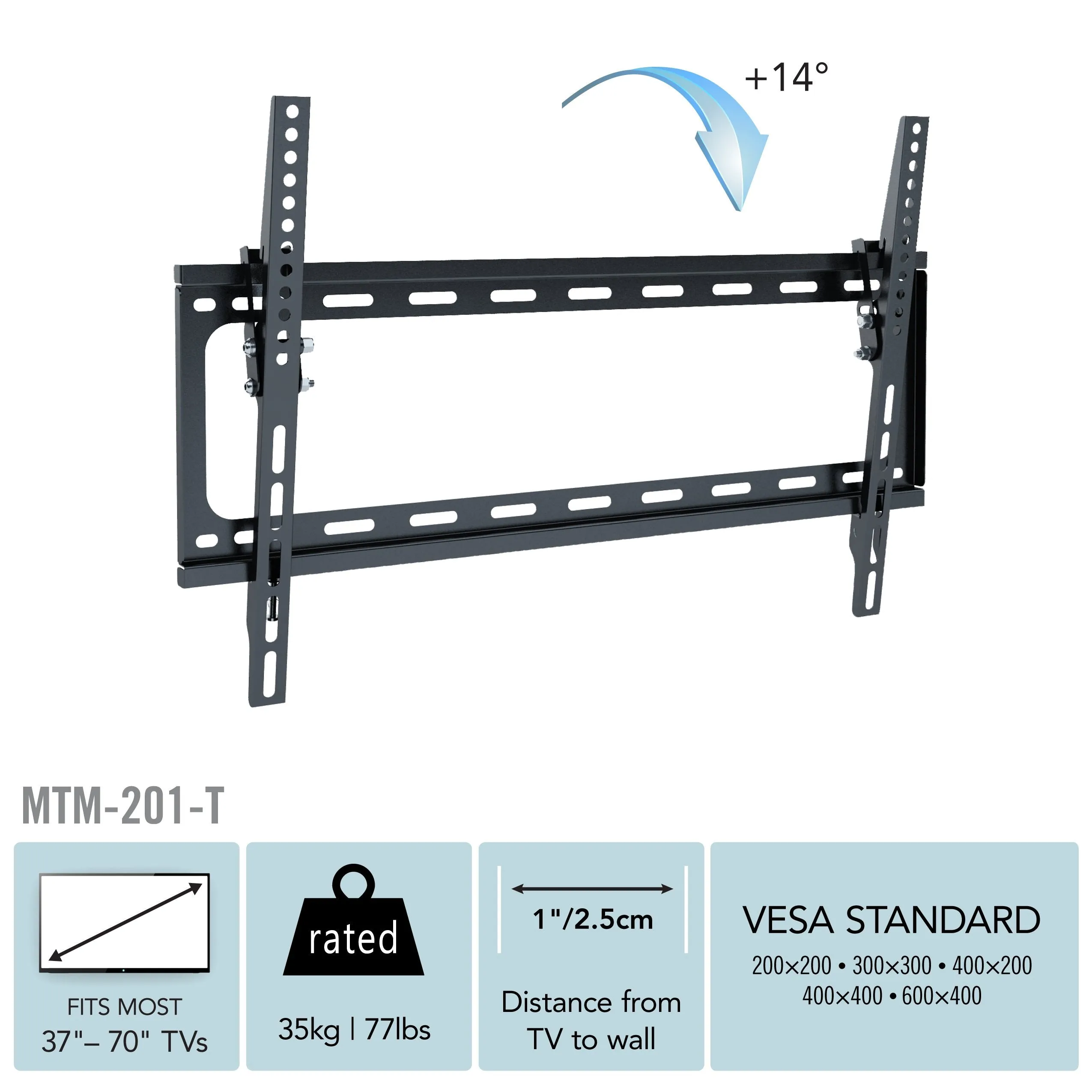 70 inch TV Wall Mount, 37" - 70" TVs