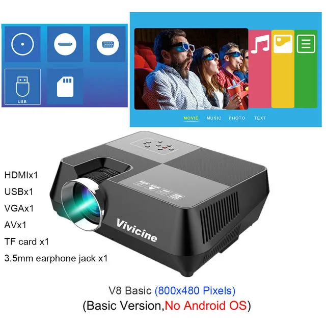 720P HD Projector