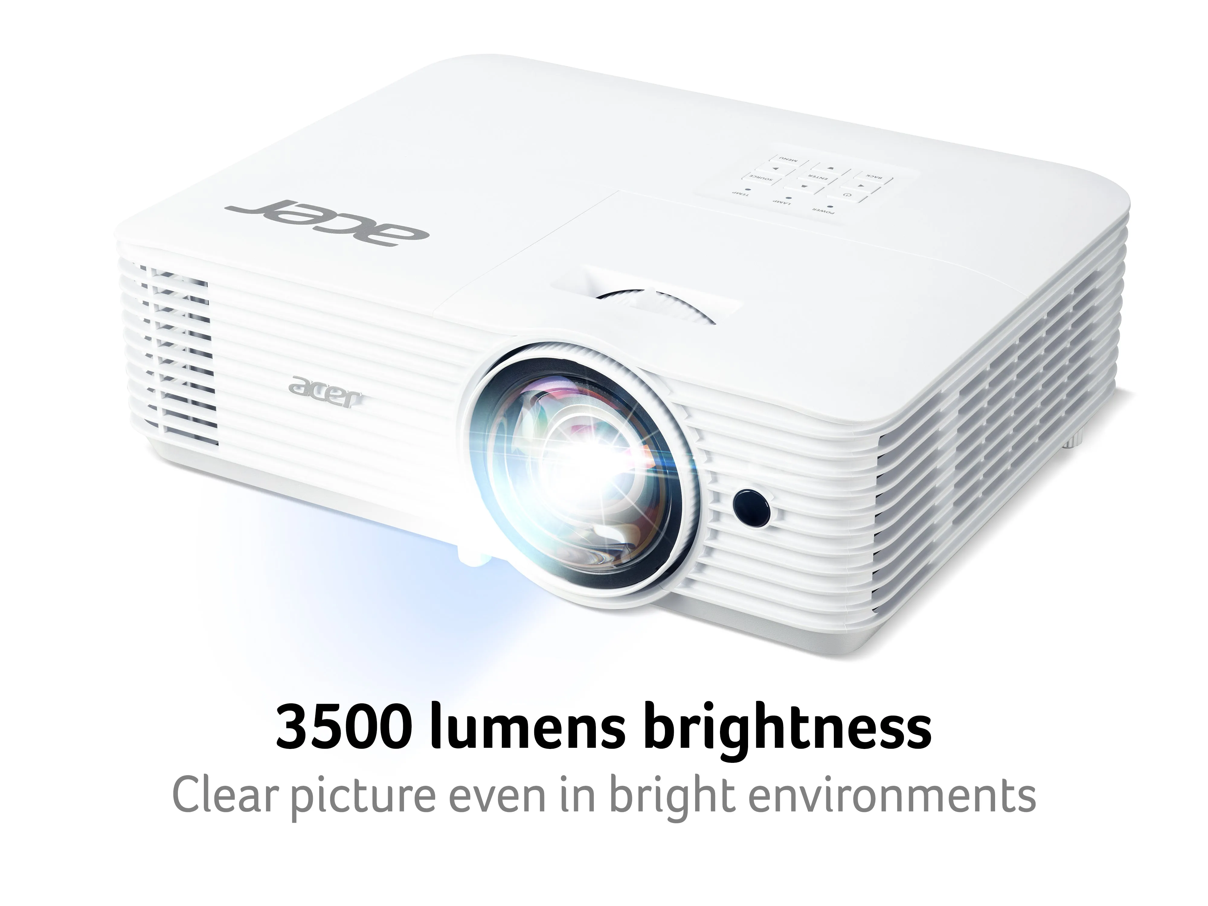 Acer H6518sti - Dlp Projector - Portable - 3D - 3500 Lumens - Full Hd (1920 X 1080) - 16:9 - 1080P