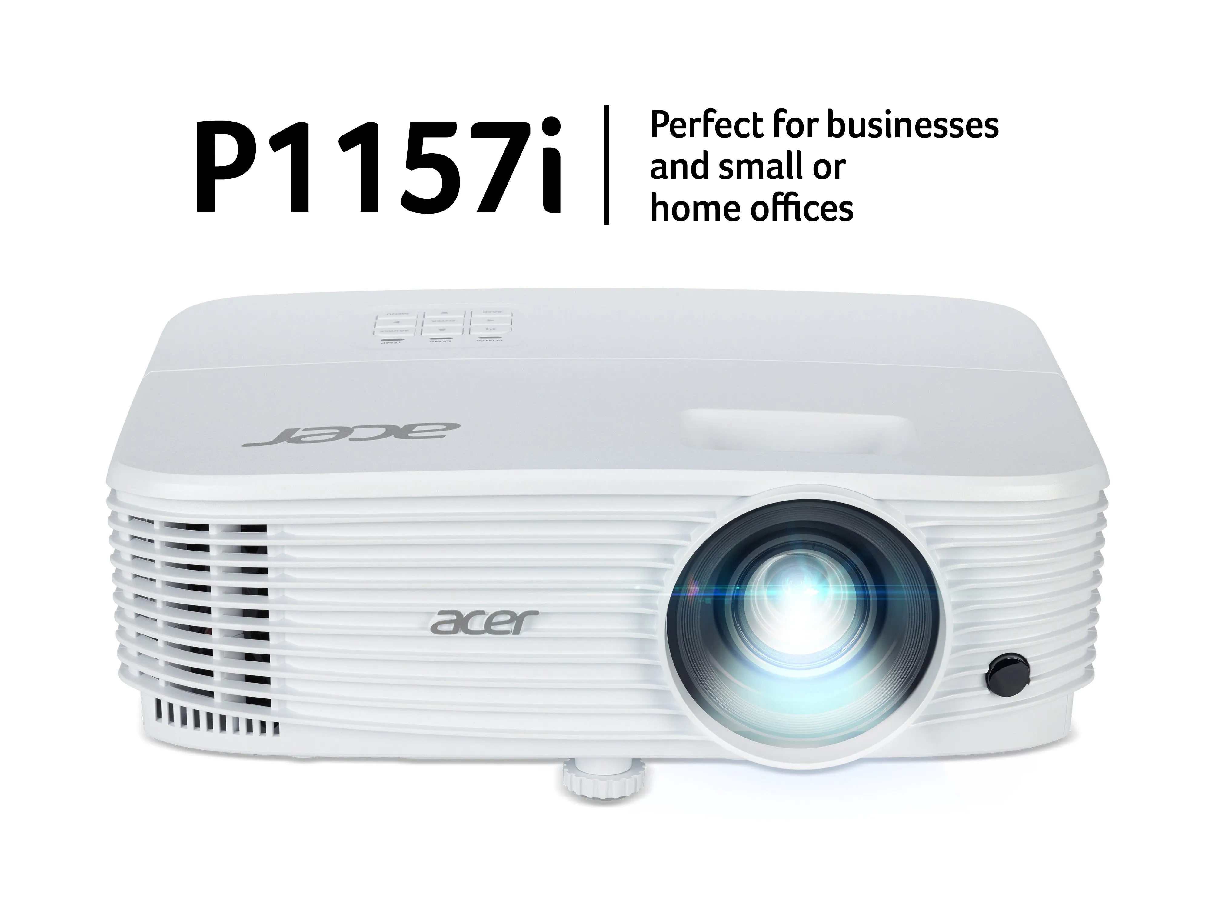 Acer P1157i - Dlp Projector - Portable - 3D - 4500 Ansi Lumens - Svga (800 X 600) - 4:3