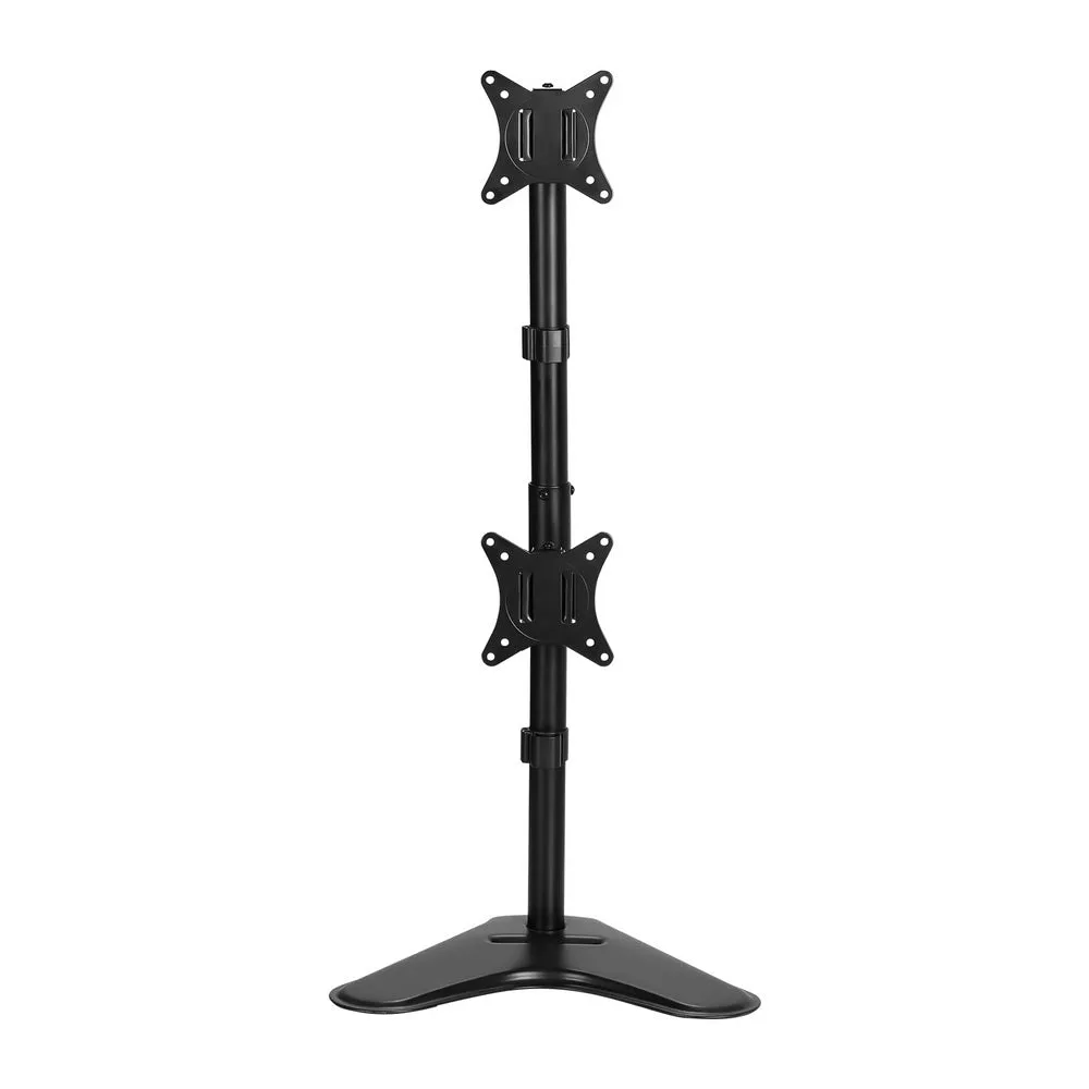 Adjustable Dual Monitor Arm Stand, Freestanding - Artiss