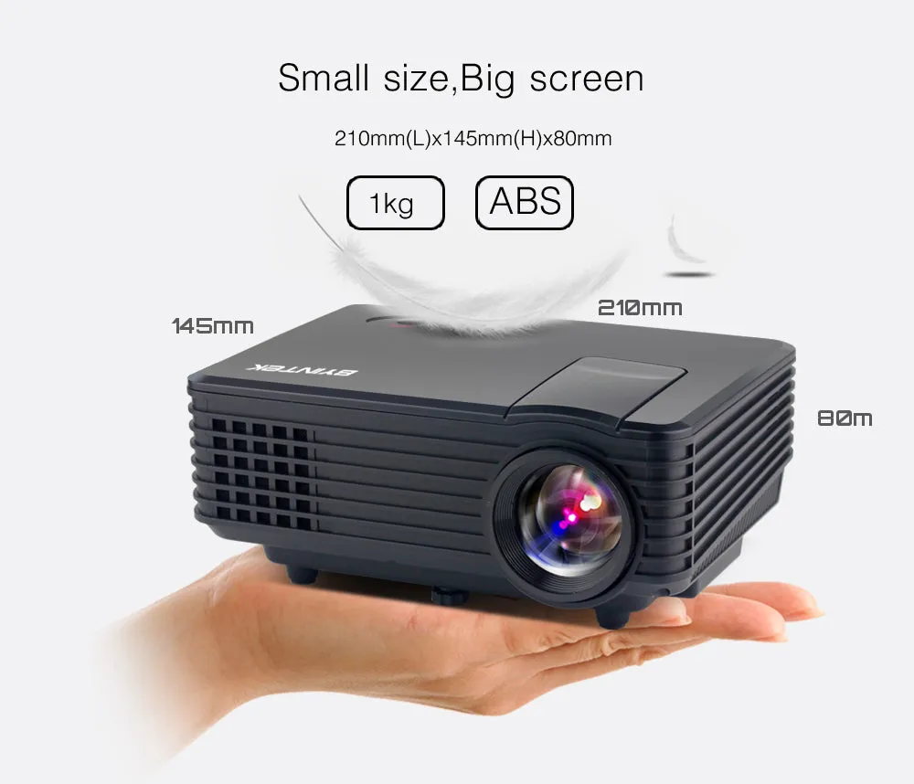 Best Video TV LCD Digital HDMI USB Projector with Home Theater