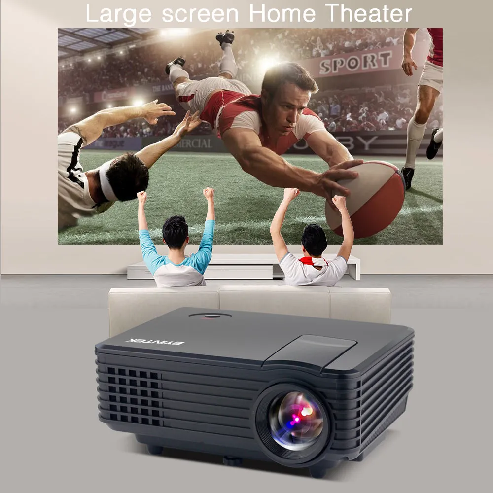 Best Video TV LCD Digital HDMI USB Projector with Home Theater