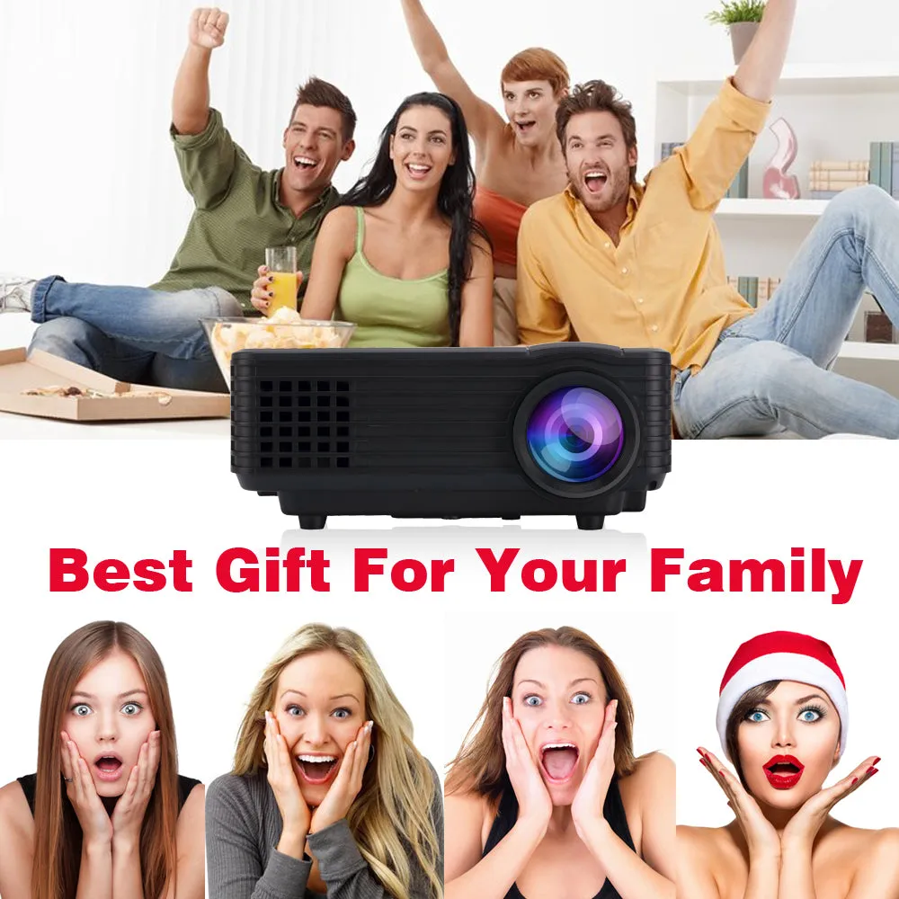 Best Video TV LCD Digital HDMI USB Projector with Home Theater