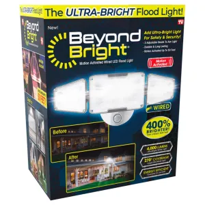 Beyond Bright Motion-Sensing LED Flood Light