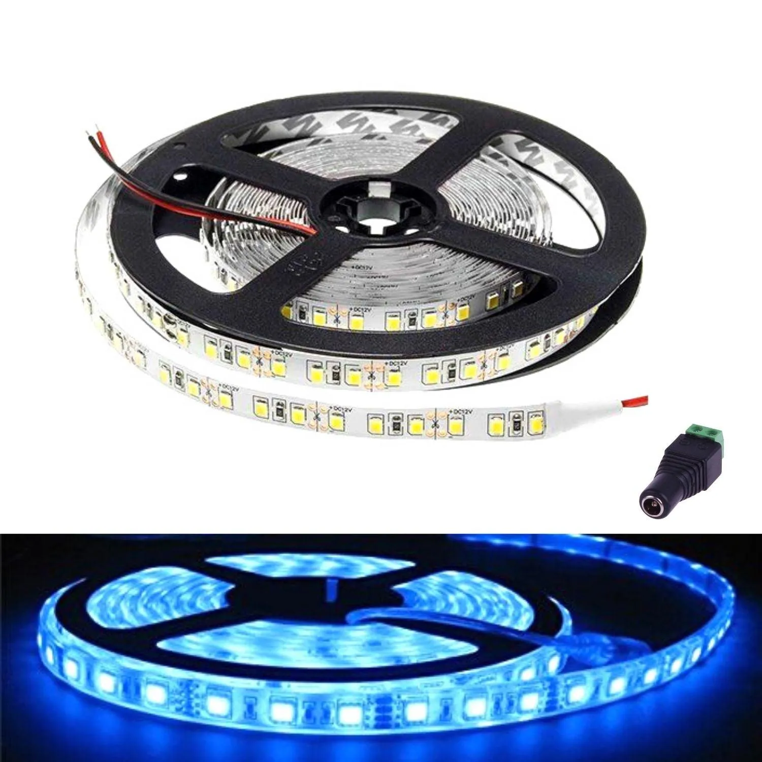 Blue LED Strip 12V 5050 IP65 Waterproof 60LED/m 5 metre