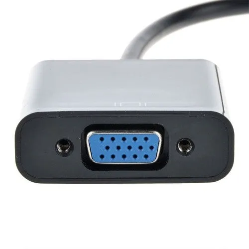 Displayport To VGA Female Cable Converter DP to VGA Video Adapter Male to Female