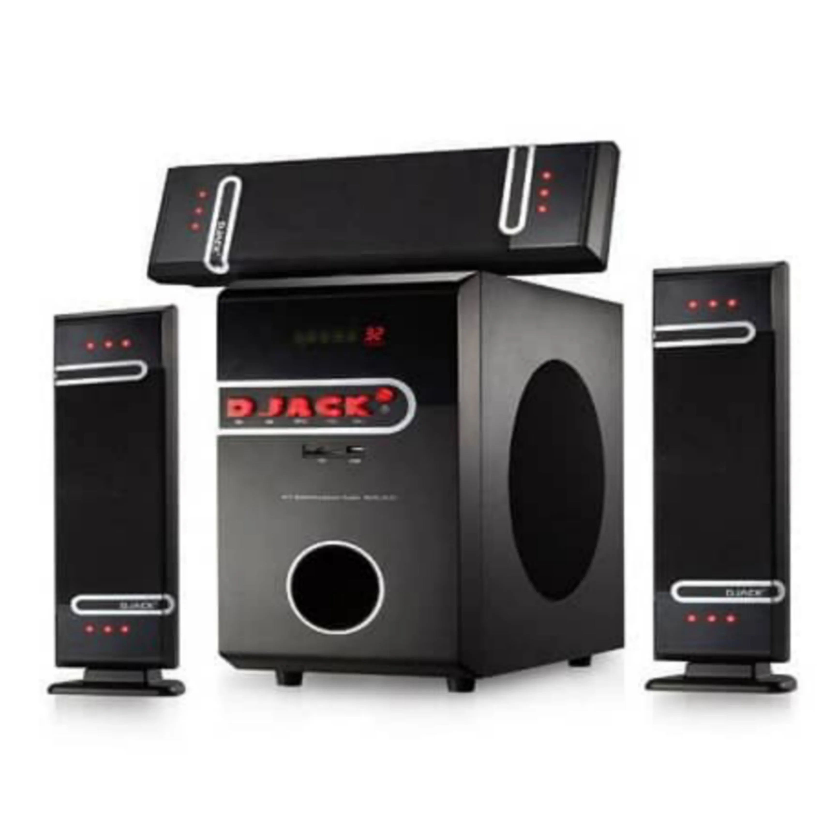 DJACK AK-D3L 3.1Ch HiFi Multimedia Bluetooth Home Theater - Brand New