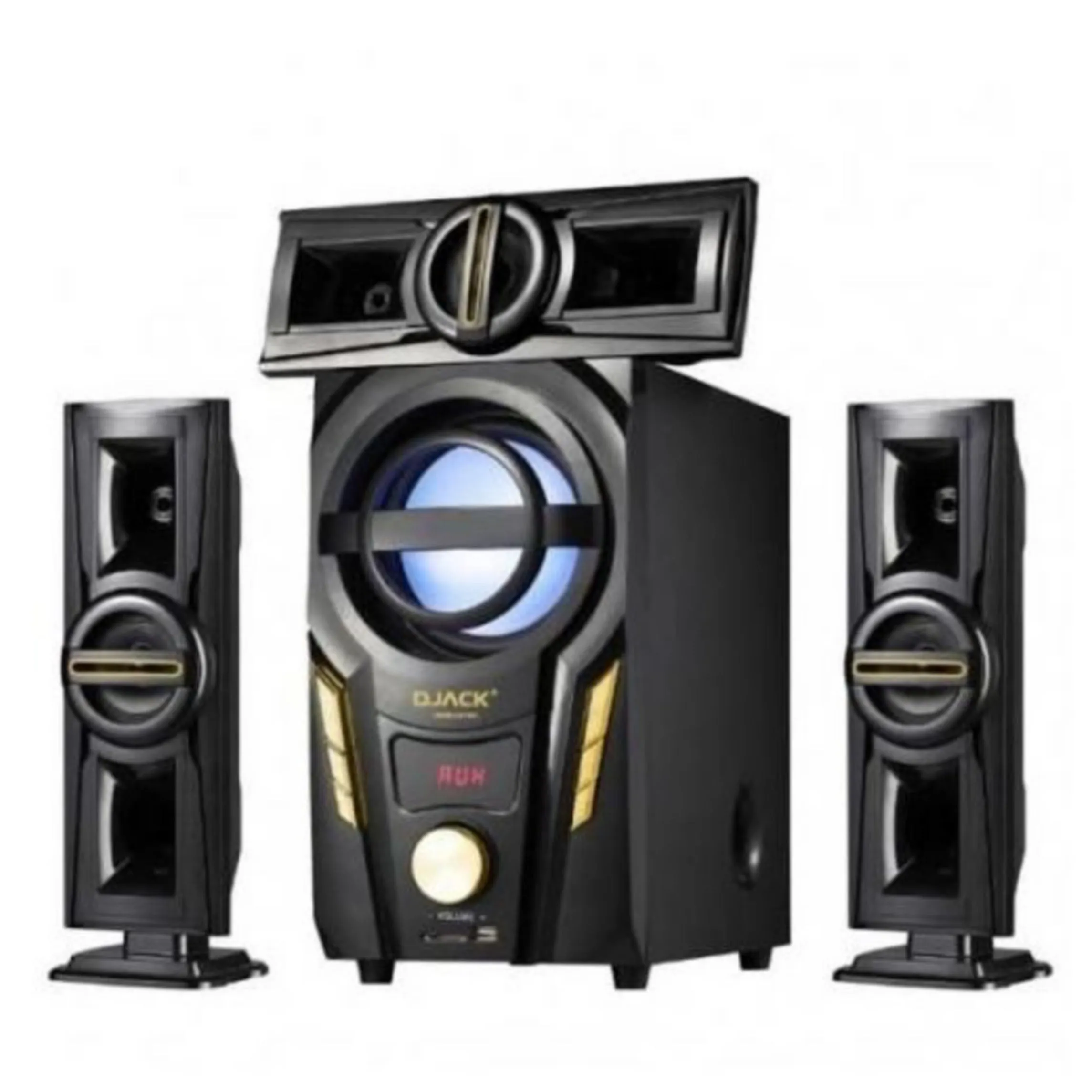 DJACK AK703 3.1Ch HiFi Multimedia Home Theater Sound System - Brand New