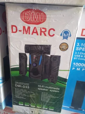 Brand New DMARC DMI-D33 Bluetooth 3.1 Channel HiFi Home Theater System