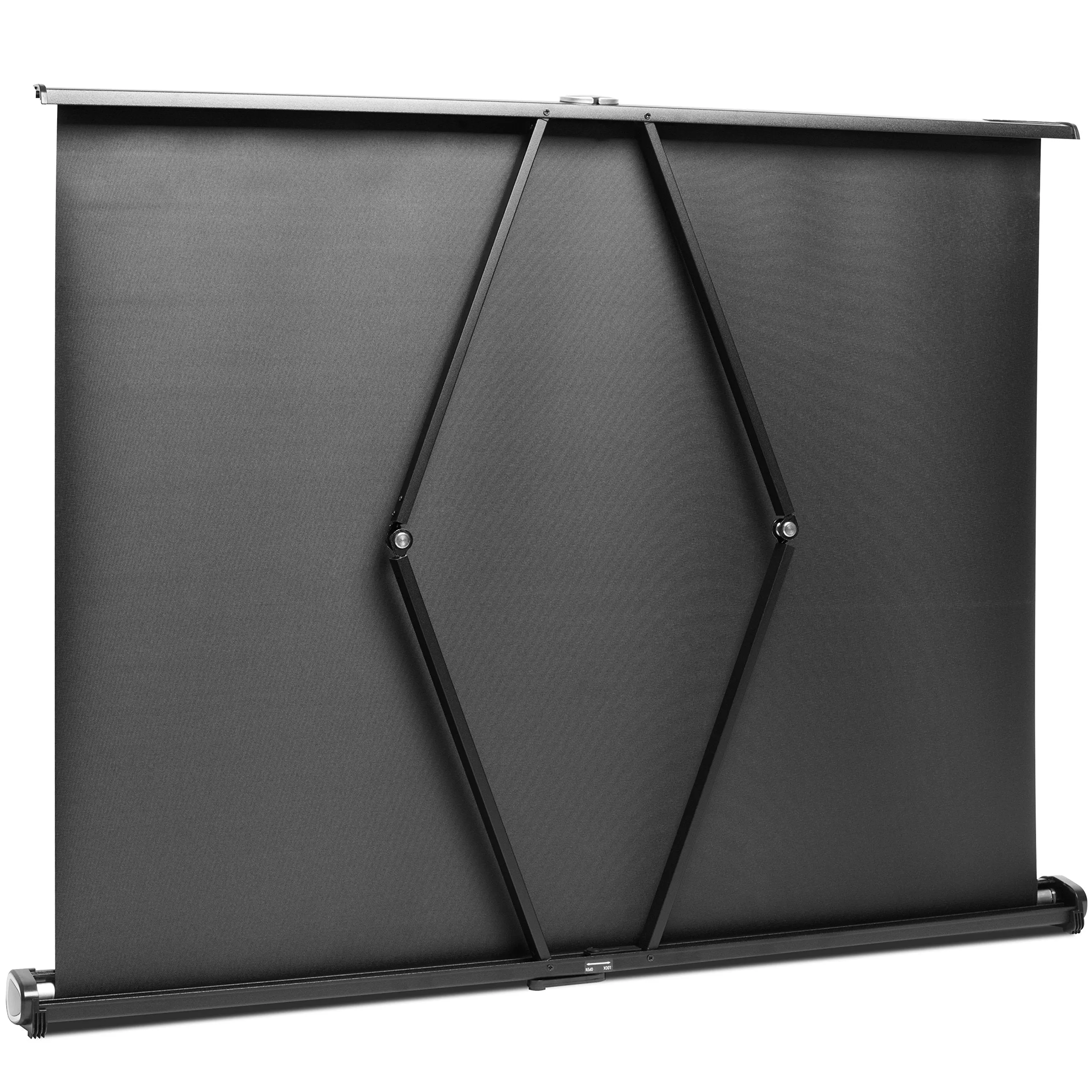 Duronic Projector Screen DPS40/43, Portable 40” Desktop Projection Screen for School Home Theatre, Table-Top projector screen with 4:3 Ratio