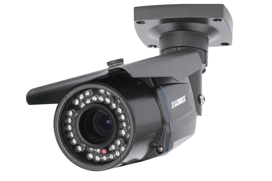 Flexible Security System with 4K DVR, 2 Wireless and 4 Motorized Varifocal 1080p HD Cameras