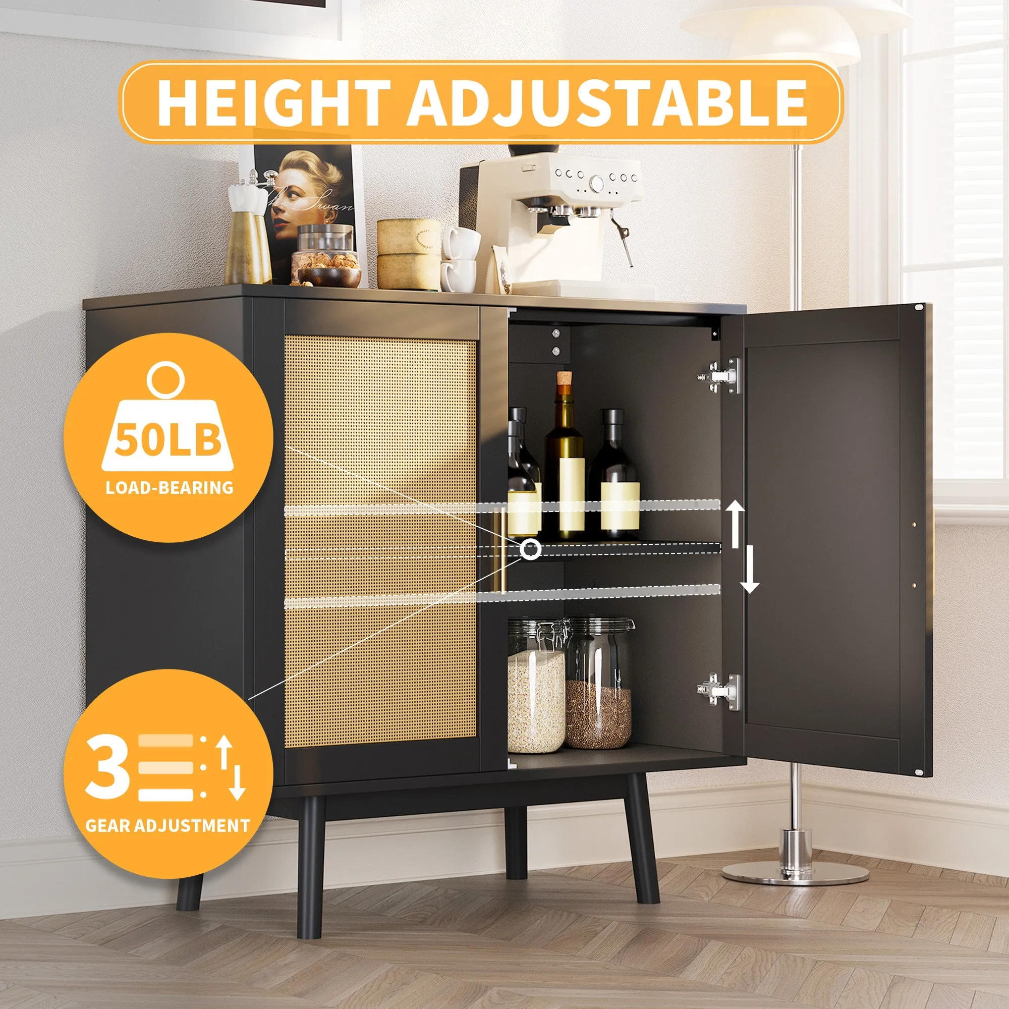 Heavy-Duty Adjustable Shelf Storage Unit