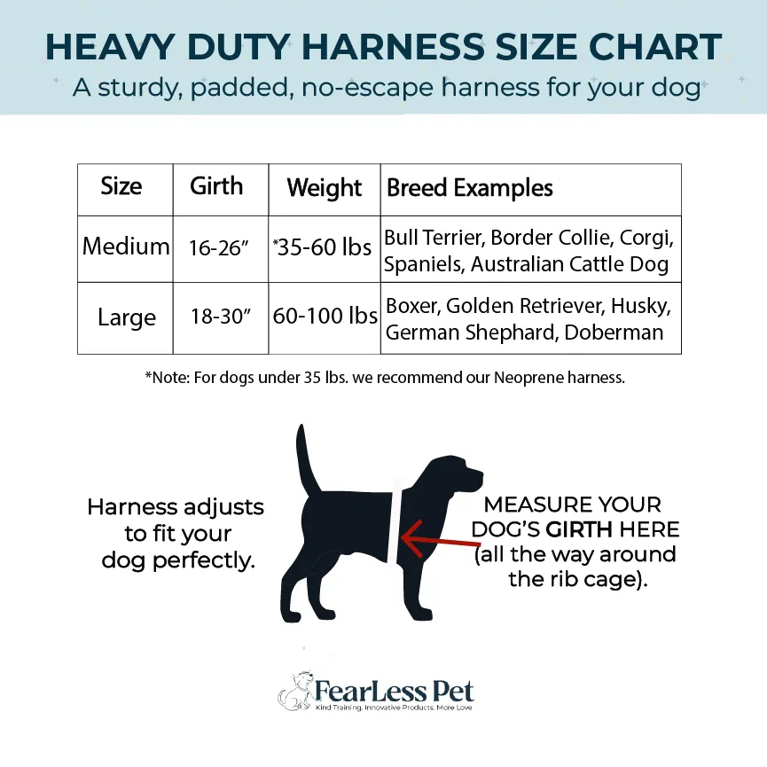 Heavy Duty Harness - Great Outdoors