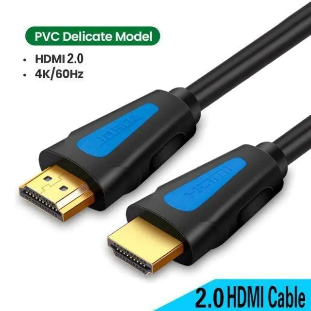 Jasoz HDMI 2.1 Cable 5m 8K 60Hz 2.0 4K 120Hz 48Gbps eARC HDR Video Cord for Amplifier TV PS4 5 RTX3080 Projector High Definition