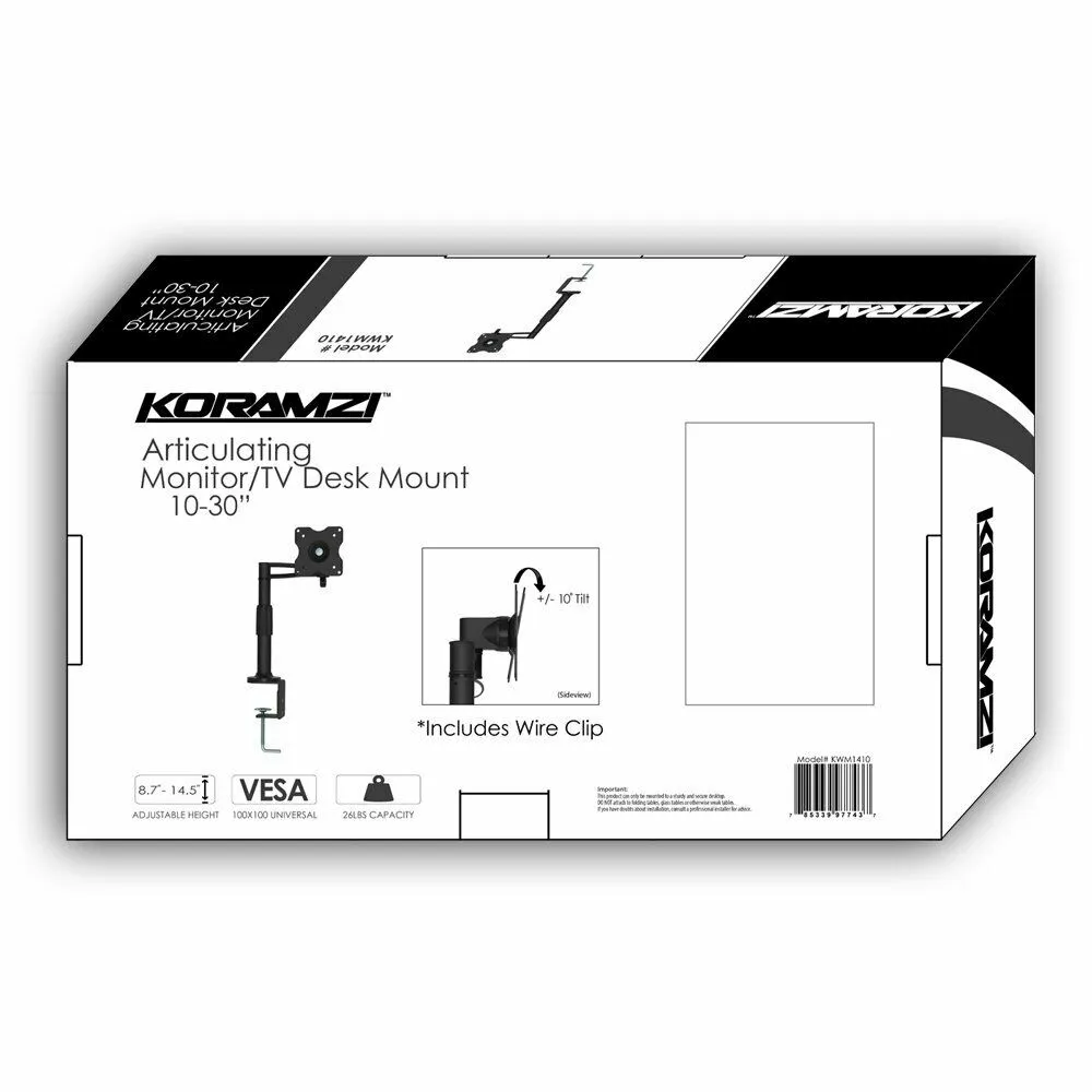 KORAMZI Articulating TV/Monitor Mount