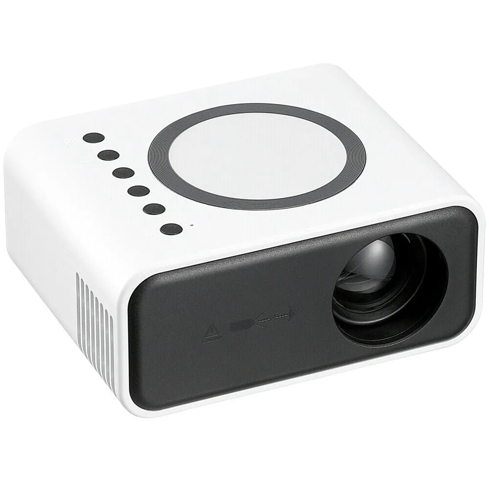 Mini Portable 1080P HD Smart Projector, Dual-Mode, WIFI, Bluetooth