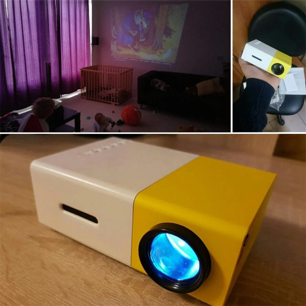 Mini Portable Projector / HDMI USB AV SD