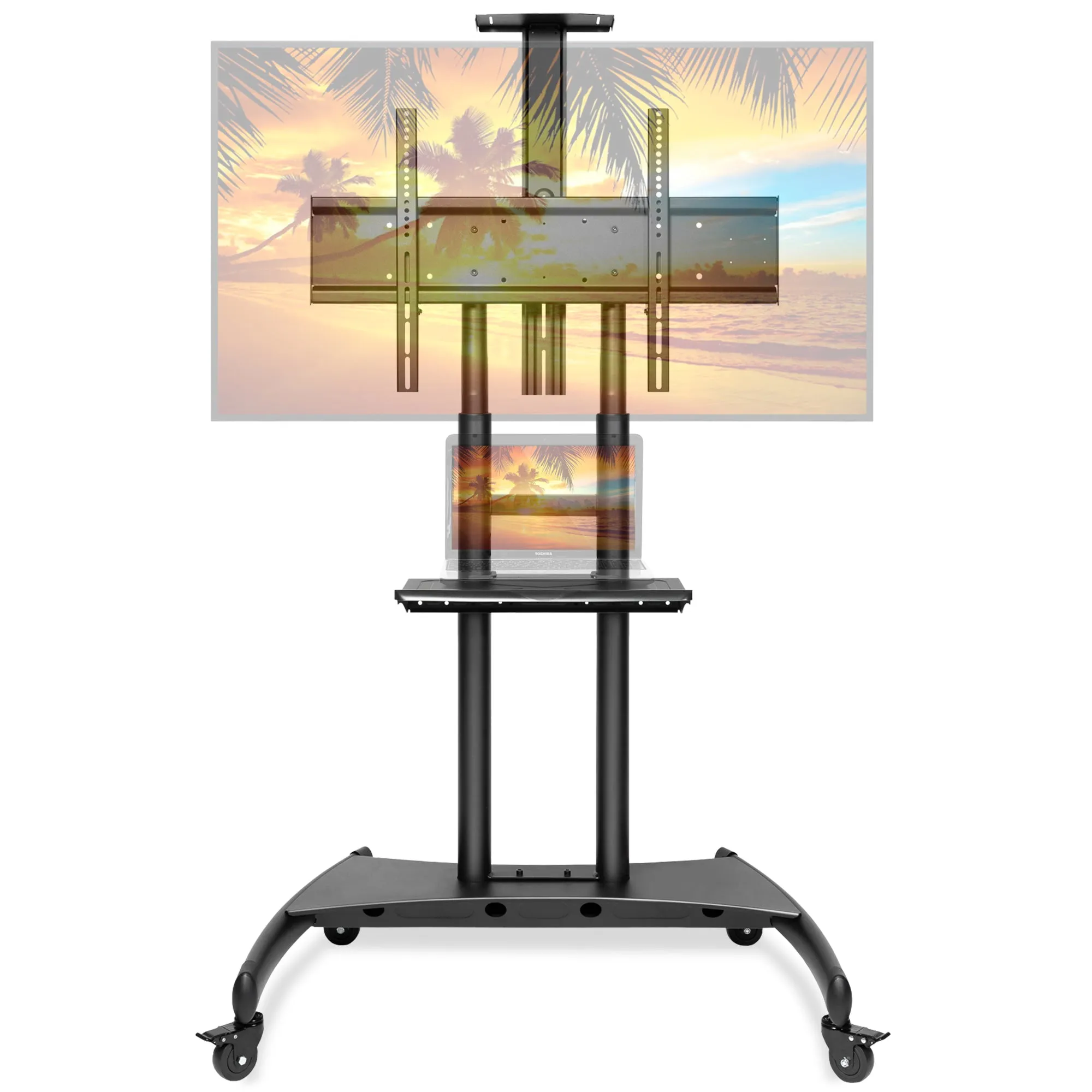 Mobile Stand with Wheels for 55-80" TV by Mount Factory