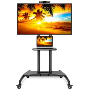 Mobile Stand with Wheels for 55-80" TV by Mount Factory