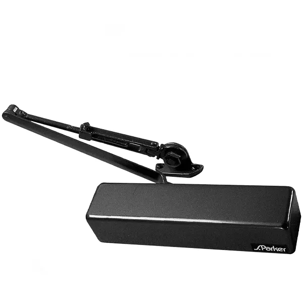 S.Parker - 900BC - Heavy Duty Spring Door Closer - Delayed Action - Adjustable 1-6 -  Backcheck -  Aluminum