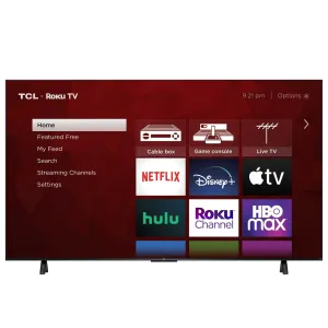 TCL 75" Class 4-Series 4K UHD HDR Smart Roku TV (75S453)