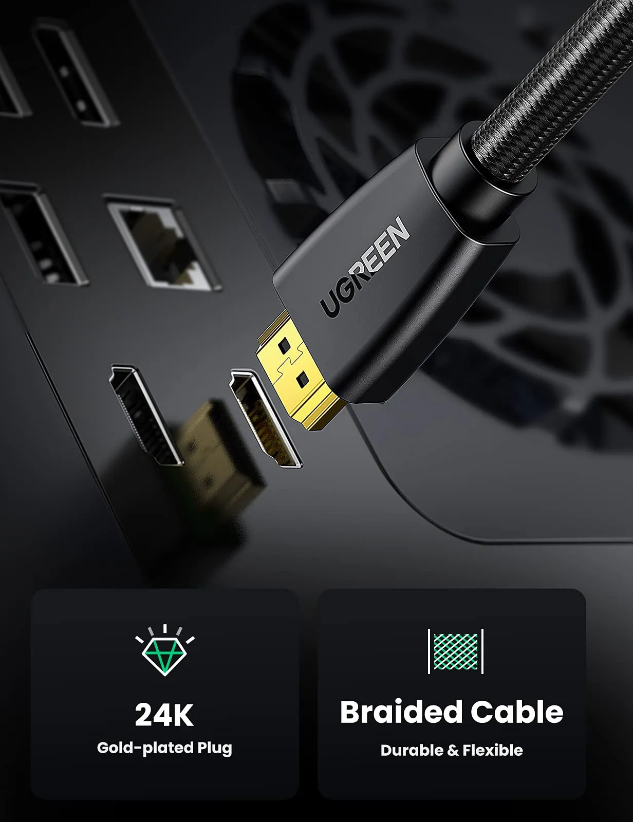 UGREEN 4K HDMI 2.0 Cable