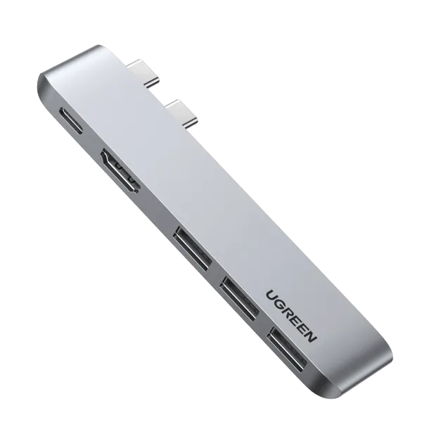 UGREEN 5-in-2 USB C Hub for MacBook Pro/Air